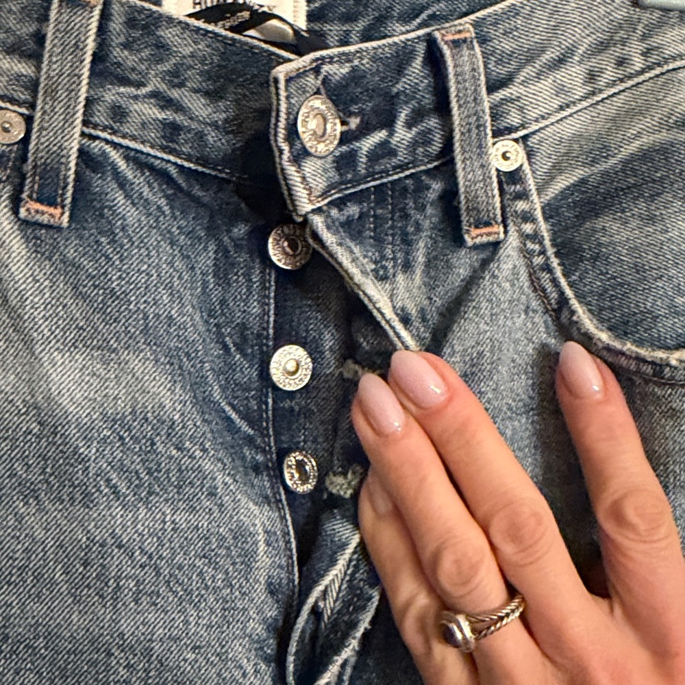 Citizens of Humanity Devi Low Slung Baggy Taper Jeans 25 - Picture 4 of 9